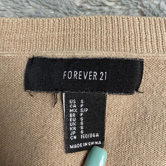 Tan, Forever 21 Sweater/Blouse - Picture 4 of 4